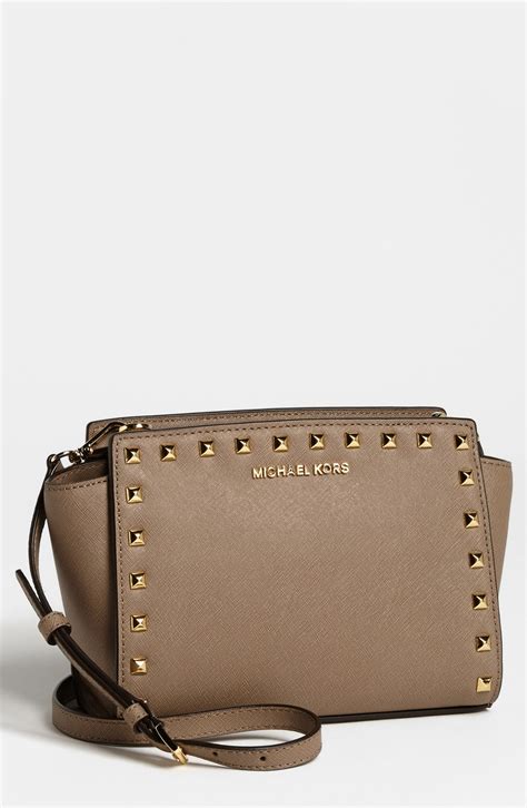 michael kors large selma bag grey|michael kors selma crossbody.